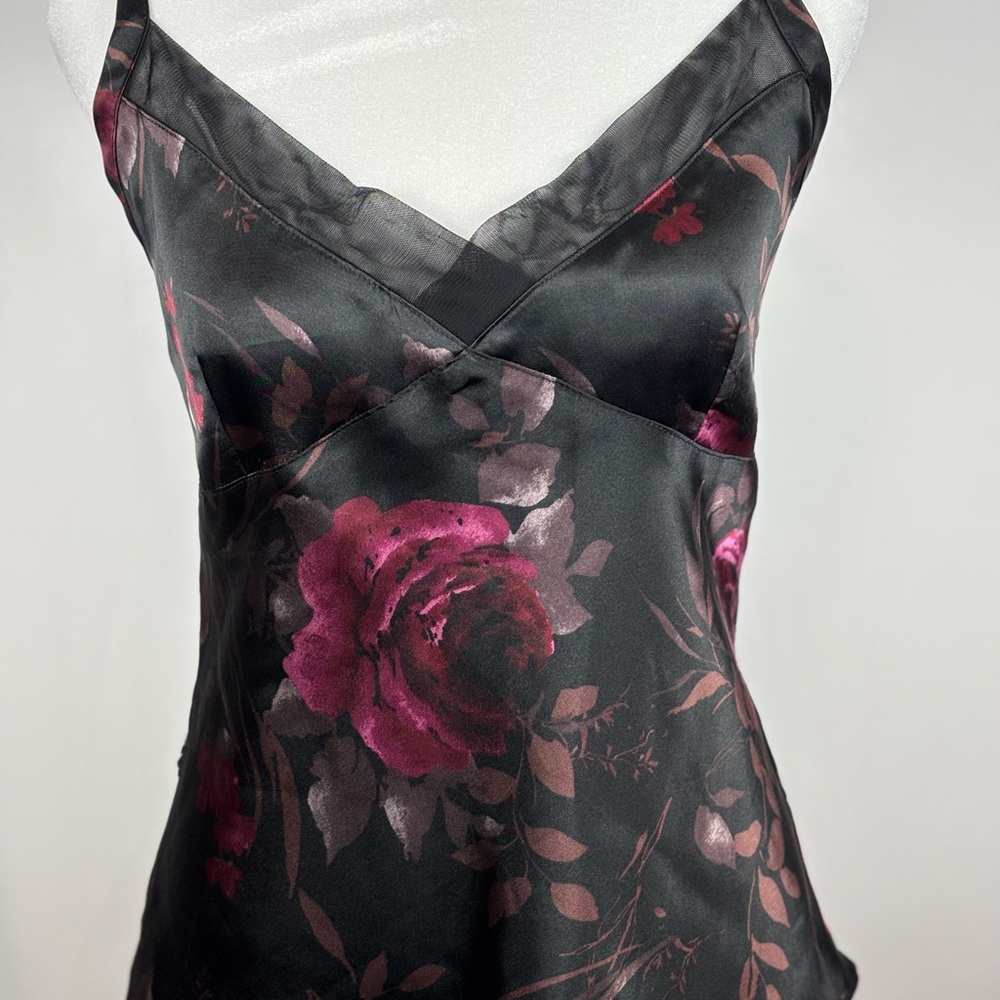 Floral Lingerie-Style Camisole